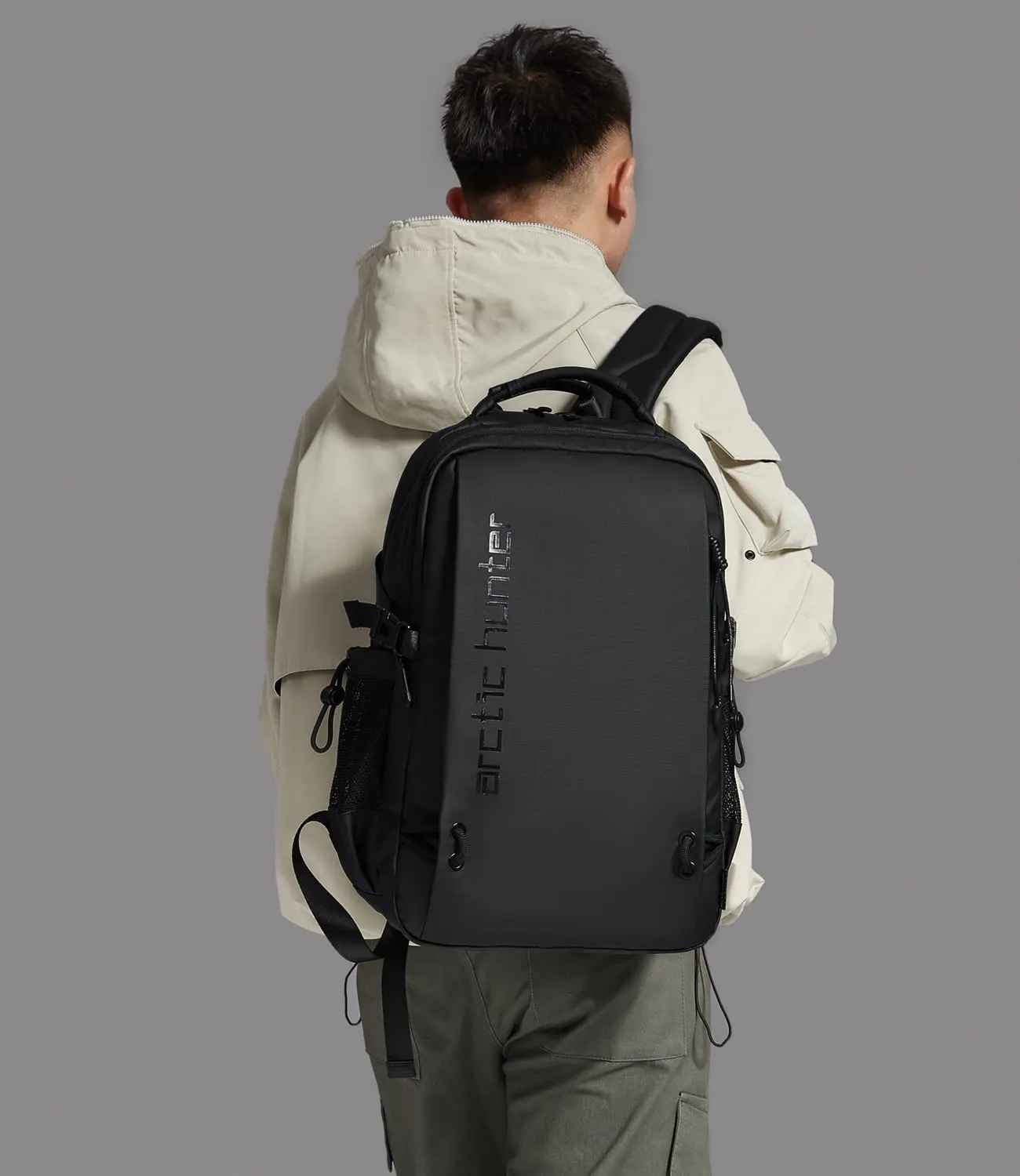 ah arctic hunter 15.6 Inch Laptop Backpack For Men, Lightweight Water-resistant Business Travel Laptop Bag,Computer Bag Purse for Commuting College For Men & Women