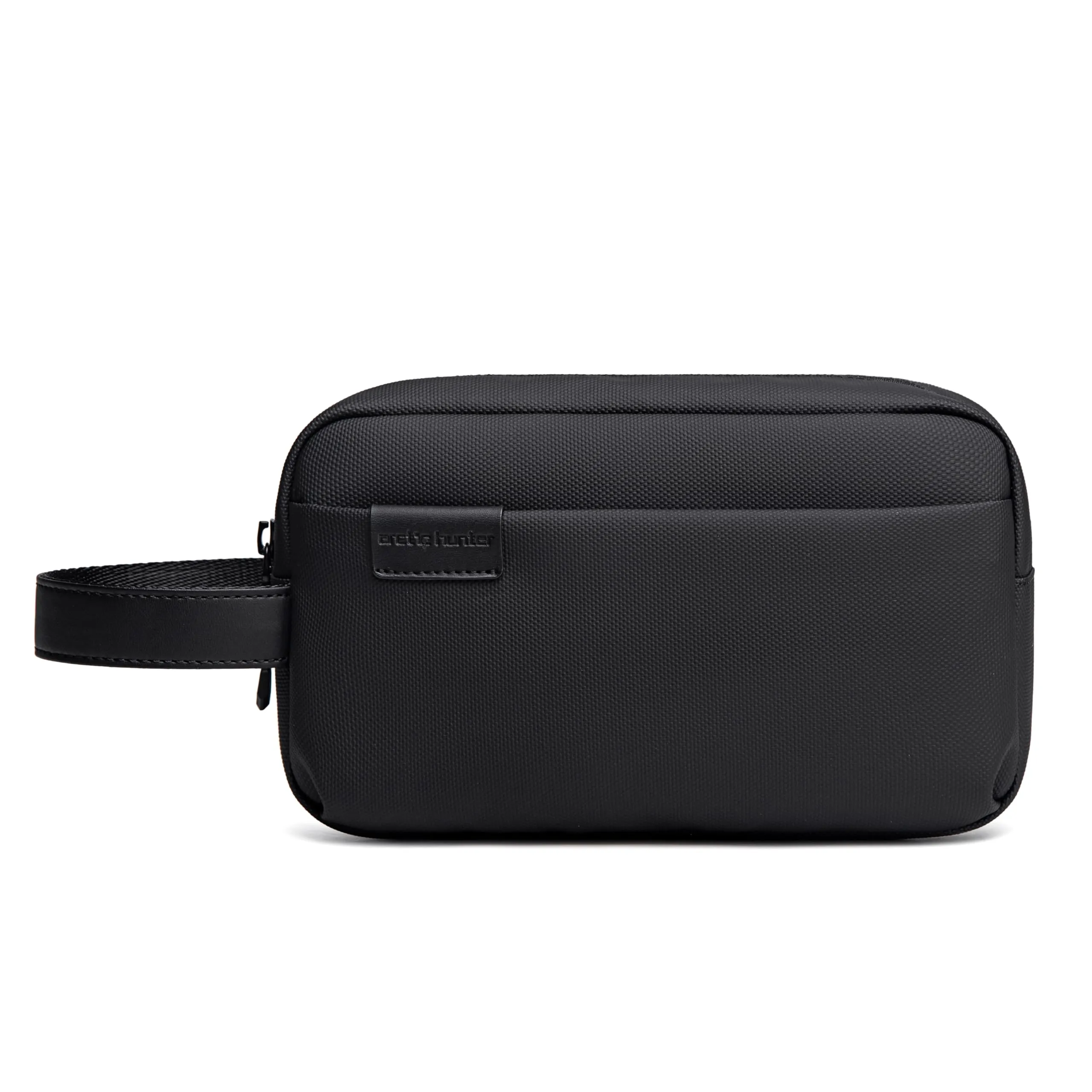 ah arctic hunter Unisex Handbag Durable Premium Water Resistant Carry All Bag with Pockets for Men in Daily Use, K00580 (Solid Black)