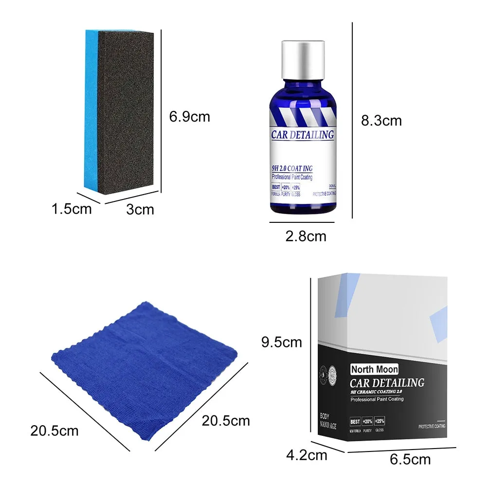 Auto Ceramic Coating Agent Waterproof Dust-proof Crystal Painting