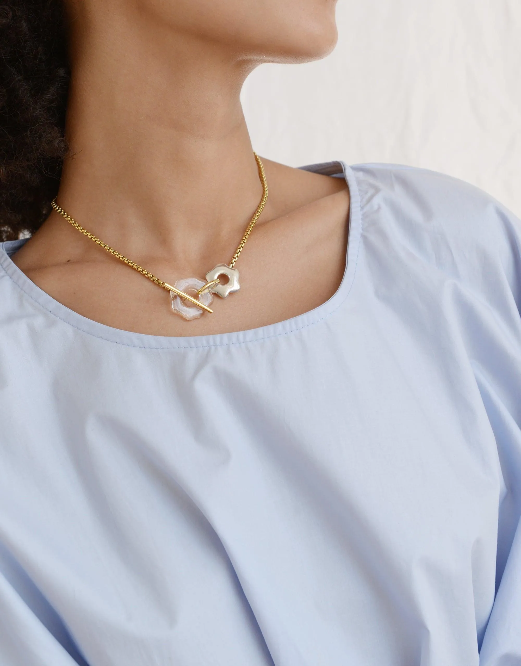 Avens Toggle Necklace