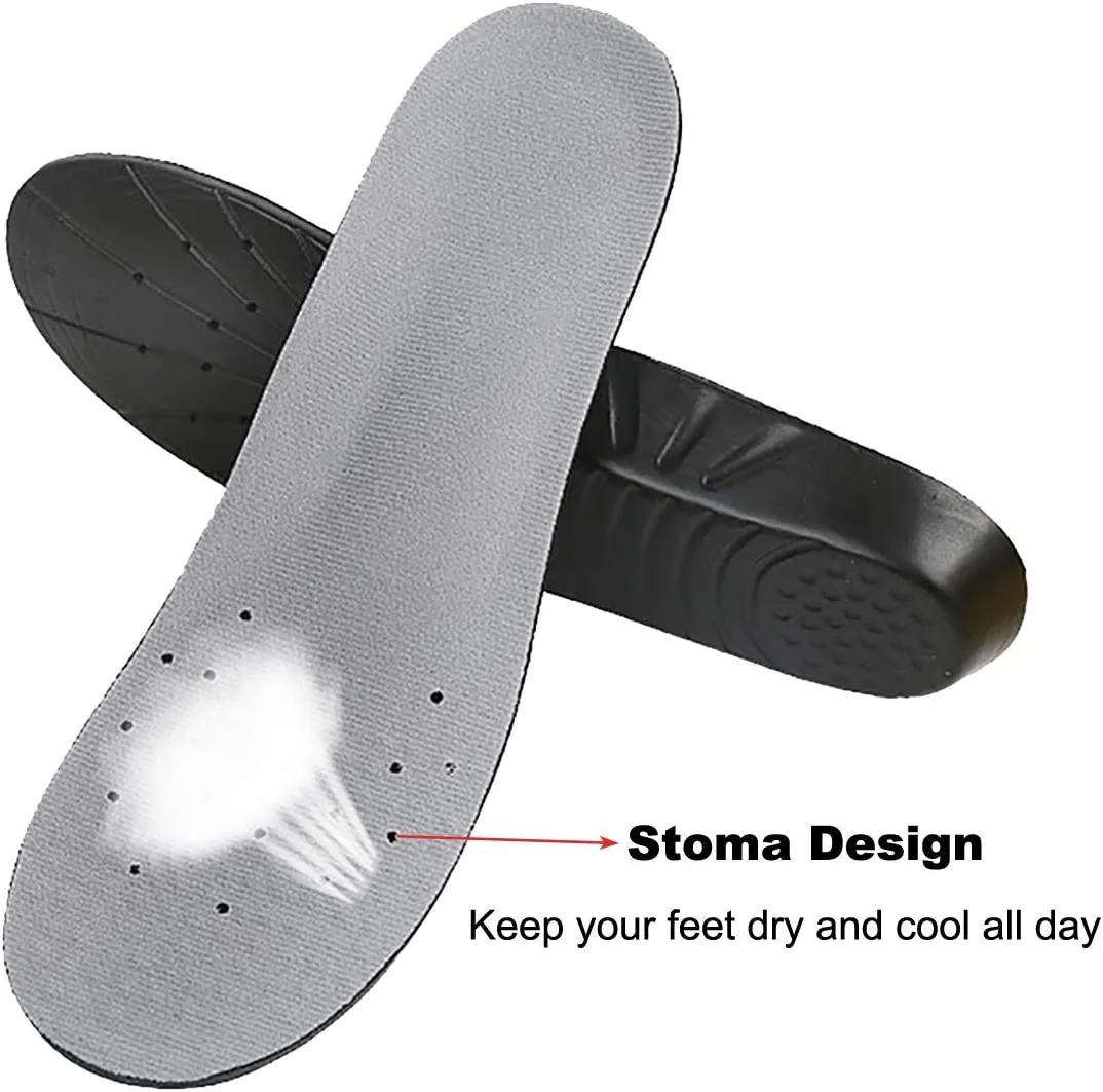 Basmile Memory Foam Insoles Shoes Inserts for Men and Women | Kids