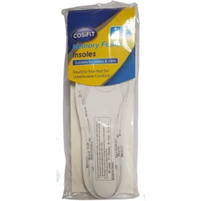 Cosifit Memory Foam Insoles 2 Pairs