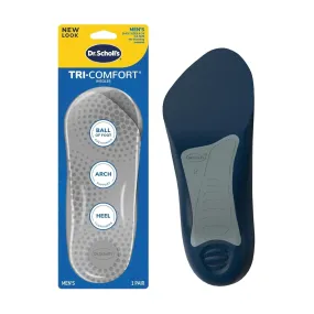 Dr. Scholl'S Comfort Tri-Comfort Insoles for Men, 1 Pair, Size 8-12