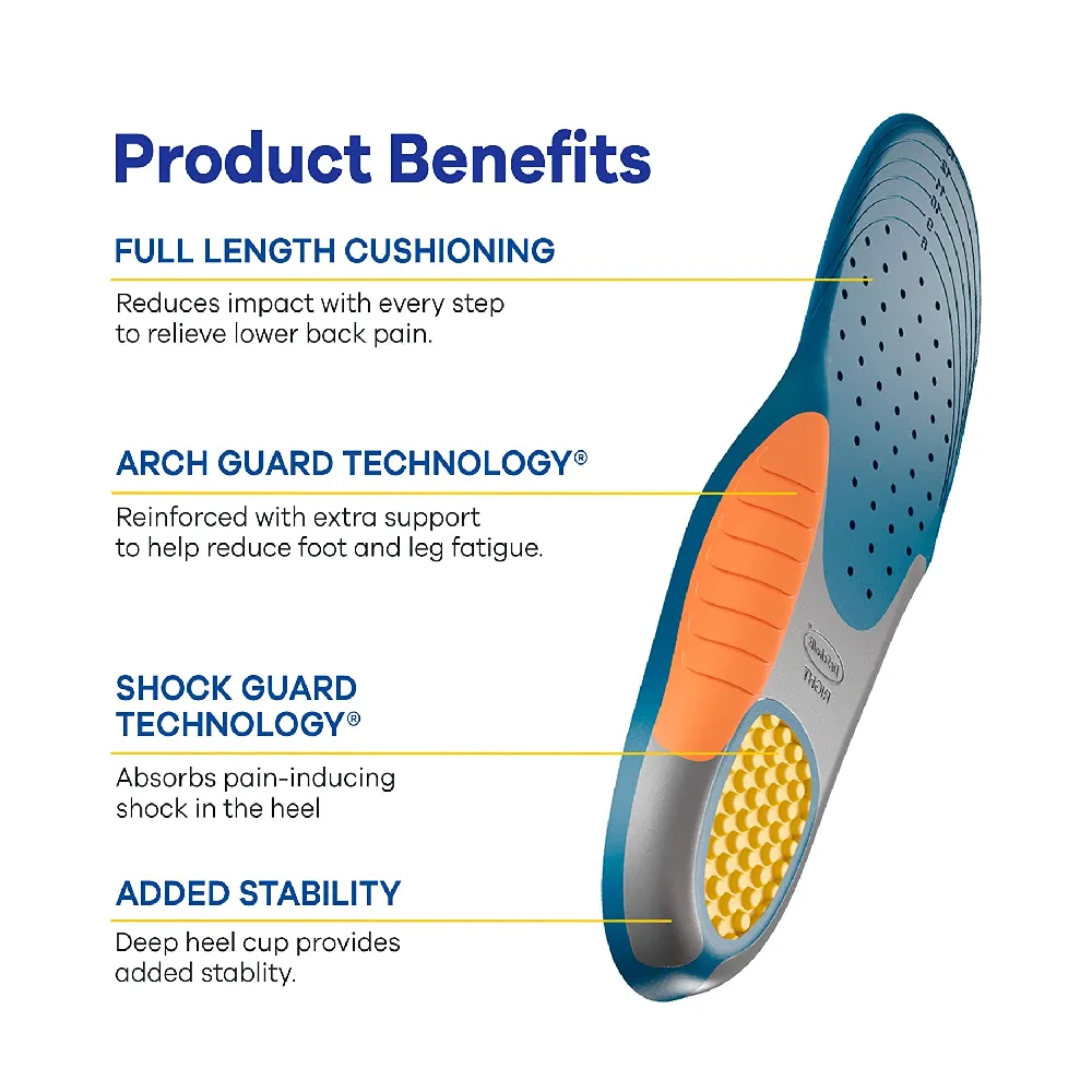 Dr. Scholl's Insoles for Women Extra Support Pain Relief Orthotics Shoe Inserts