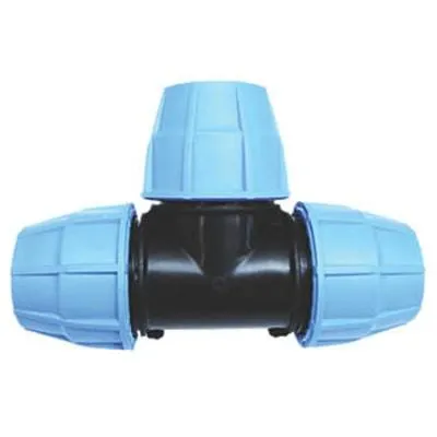 Equal Tee for MDPE Pipe - All Sizes