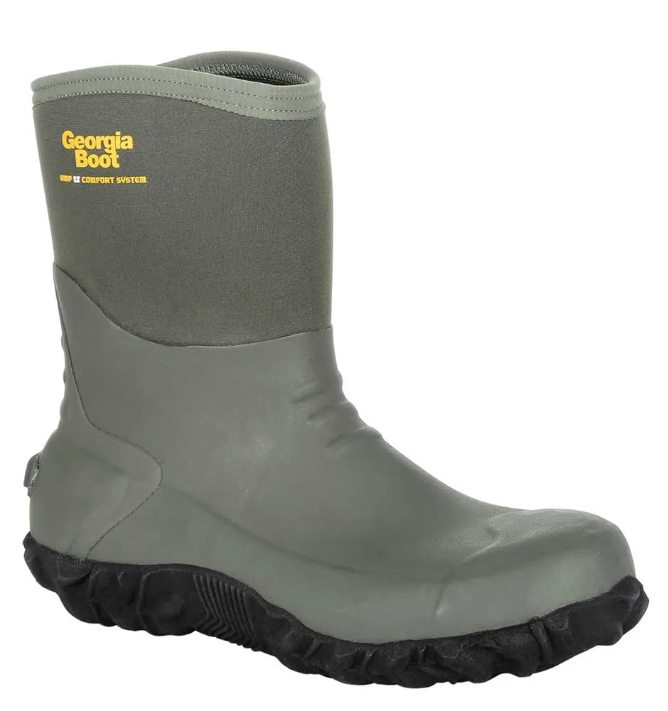 Georgia Boot Men's 10 Inch WP Rubber Boot