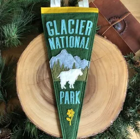 GLACIER NATIONAL PARK PENNANT