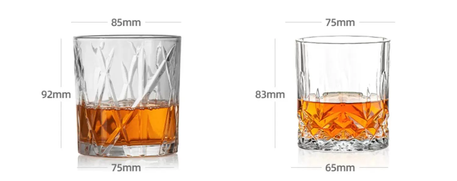 GLACIER WHISKY DECANTER SET