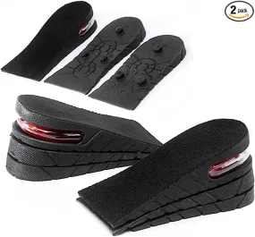 Height Increasing Insole 3-Layer Air Cushion Heel Insert Lift Shoes Insole for Men and Women Invisible Elevator Insoles 6cm S4479967