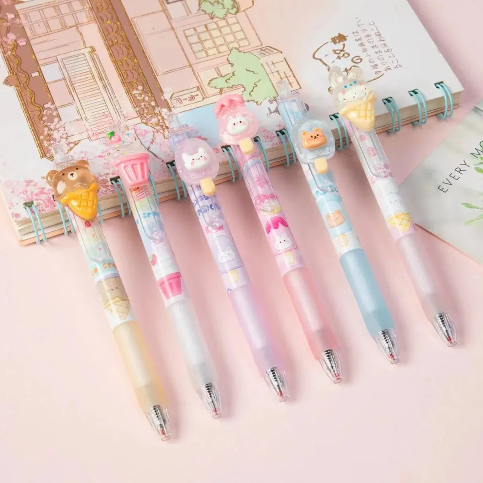 Ice Cream cartoon Gel pens