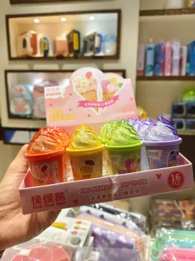 Ice cream Eraser   sharpener