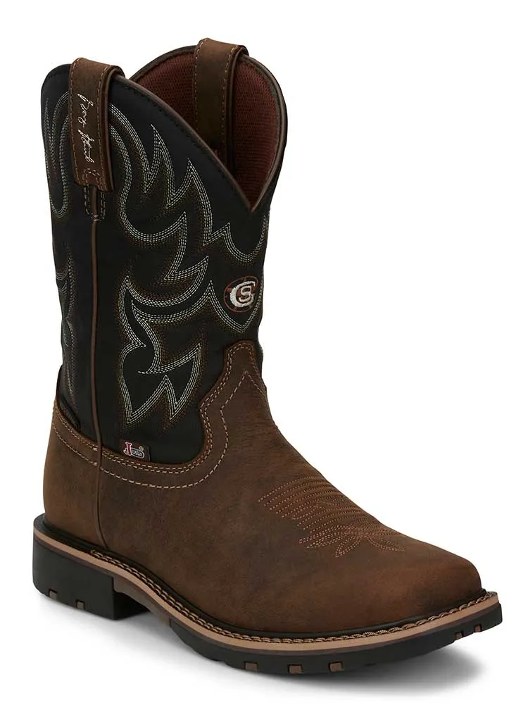 Justin Men's Fireman 11 Inch WP Work Boot