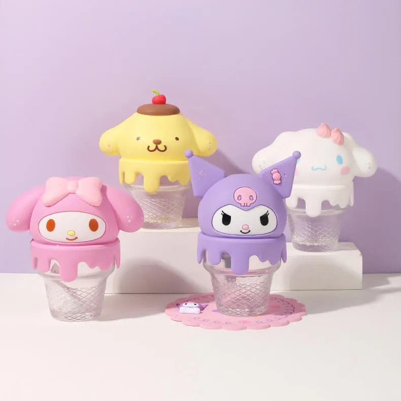 Sanrio Ice Cream Glass Cup 190ml Random Blind Box