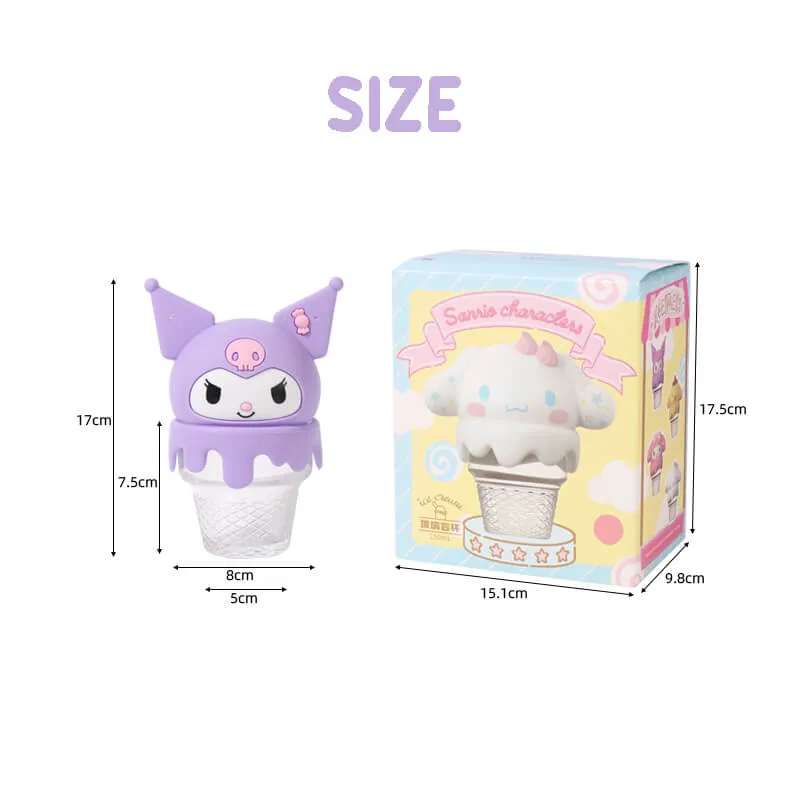 Sanrio Ice Cream Glass Cup 190ml Random Blind Box