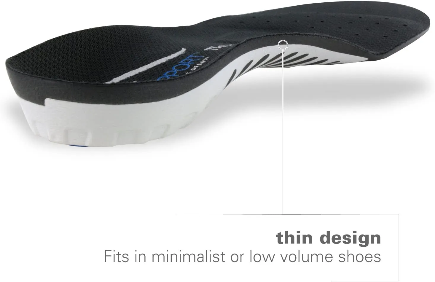 Spenco Total Support Thin Full Length Arch Support Insoles